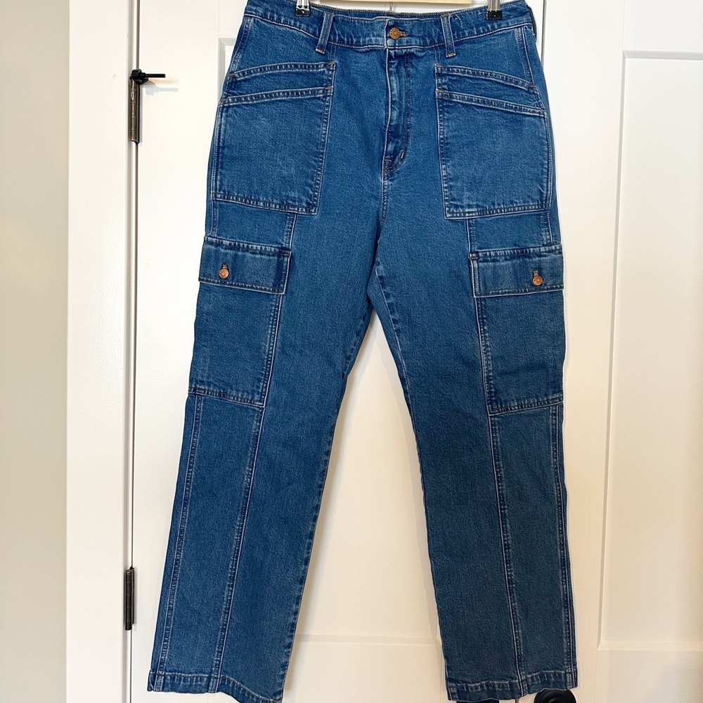 Madewell straight leg jeans
